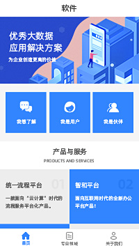 軟件公司-軟件開發(fā)公司小程序模板